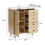 Zahra storage cabinet - LuxenHome