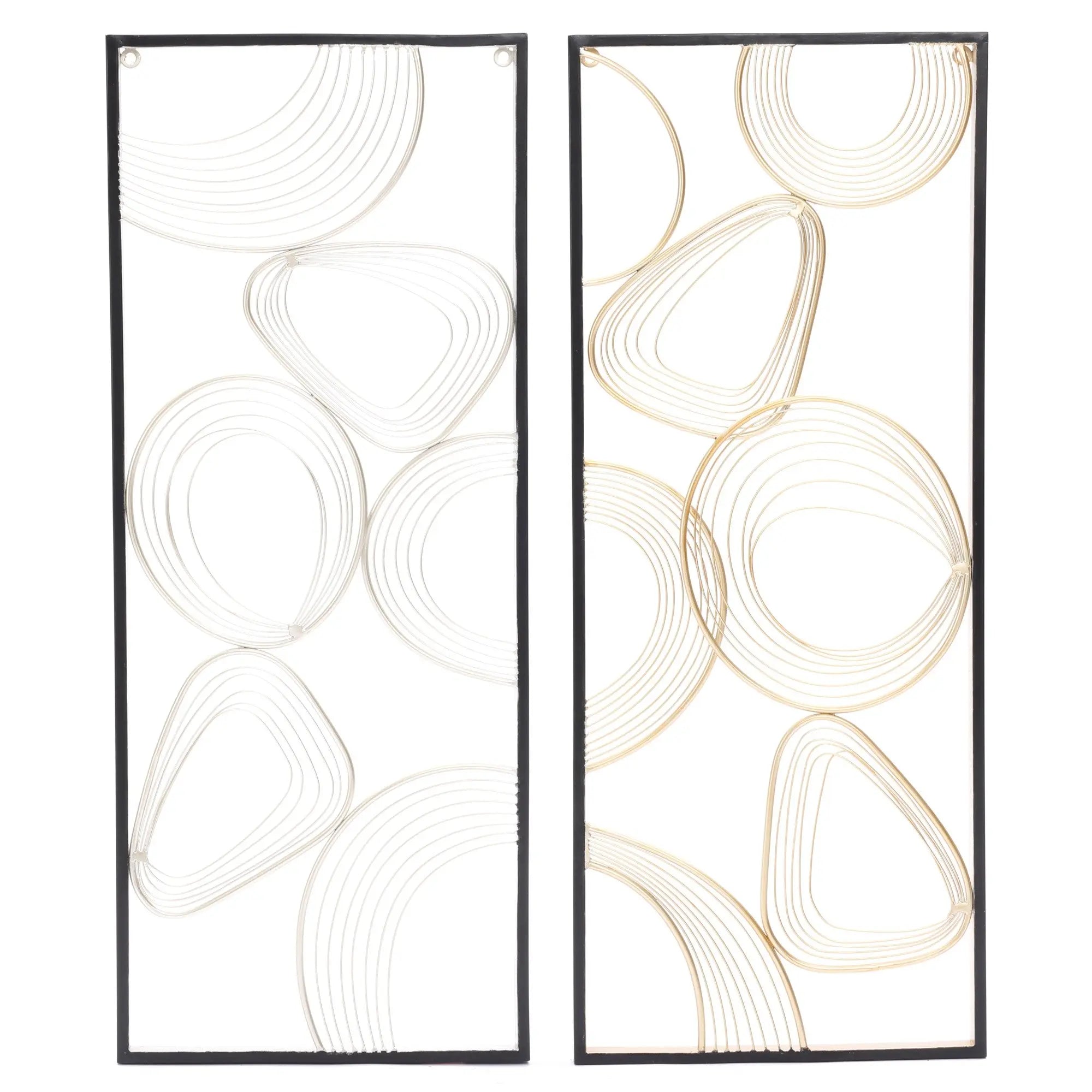 set-of-two-wall-decor-one-panel-is-silver-and-other-is-gold