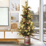 4ft-pre-lit-led-artificial-pine-christmas-tree-with-pine-cones-berries-and-metal-pot