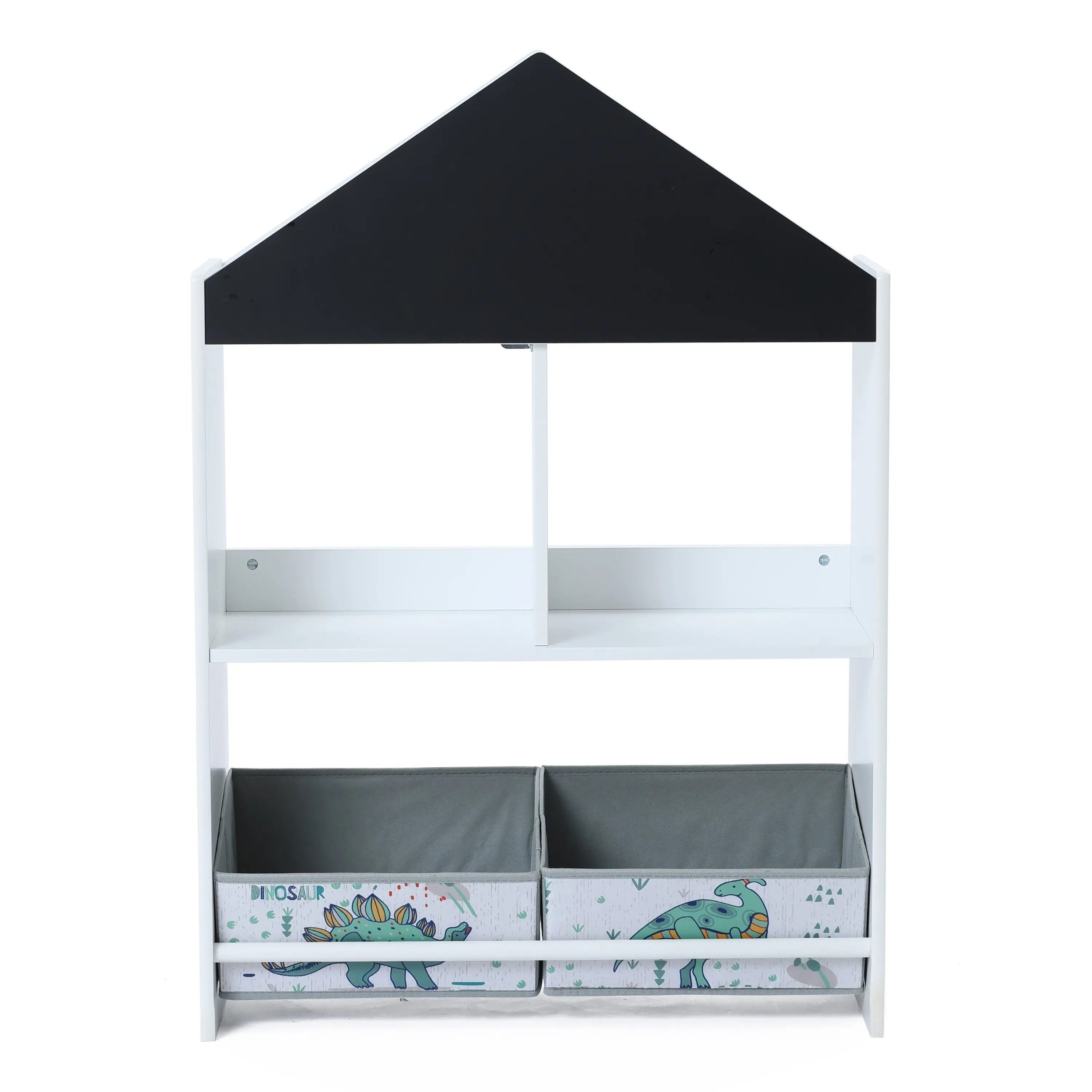 white-bunk-bookshelf-with-a-tent-roof