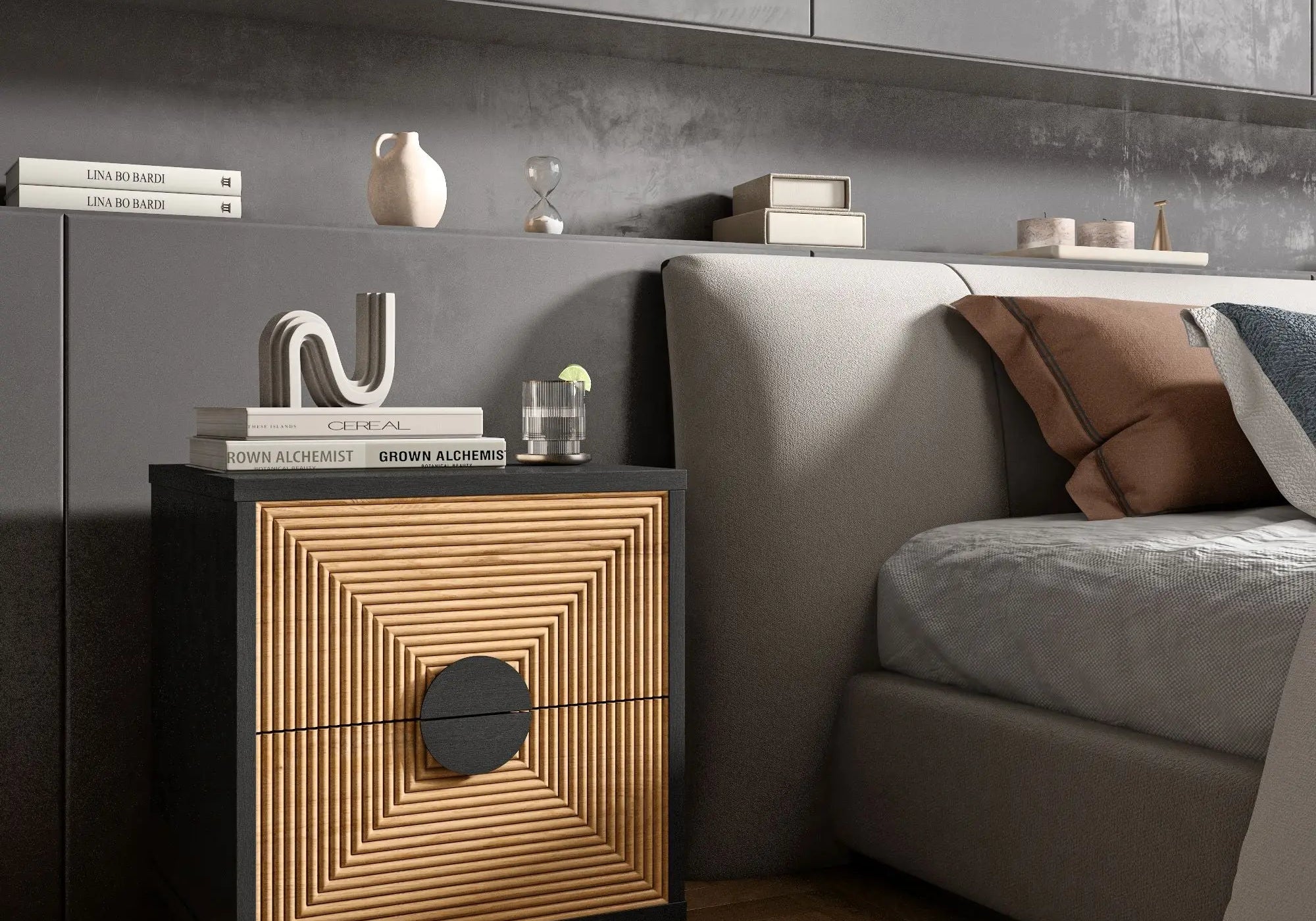 12 Tiny Nightstands That Steal the Show in Small Spaces