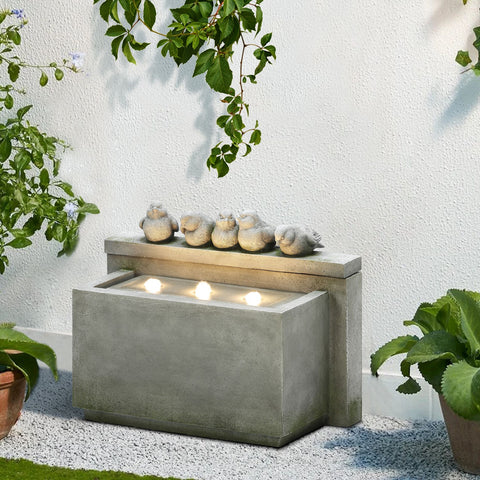 Bubbling Outdoor Fountains