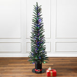 5.5ft-pre-lit-led-light-green-artificial-christmas-tree-with-tophat-pot