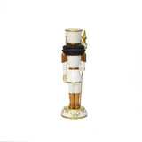 Christmas Soldier Nutcracker Holiday Decor with Wreath, 3FT