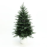 Pre-Lit Green Artificial Christmas Tree with Potted, 6ft