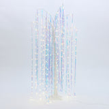 Pre-Lit Branches White Willow Tree Christmas,6Ft