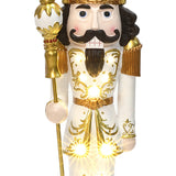 Christmas Soldier Nutcracker Holiday Decor with Wreath, 3FT