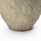 Large Round Planter Pot, Rustic Flower Pot with Drainage Hole 16.5'' Dia
