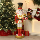 Christmas Nutcracker Red Soldier with Presents & Lights,4ft