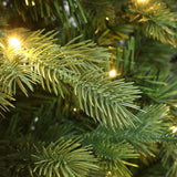 Pre-Lit Gradient Green Full Pine Christmas Tree ,6Ft