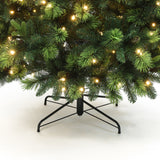 Pre-Lit Green Full  Pine Christmas Tree,7.5Ft