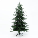 Pre-Lit Green Fir Christmas Tree with Metal Stand,7Ft