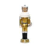 Christmas Soldier Nutcracker Holiday Decor with Wreath, 2FT