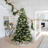 Pre-Lit Full Artificial Christmas Tree with Lights, 6.5ft