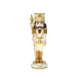 Christmas Soldier Nutcracker Holiday Decor with Wreath, 3FT