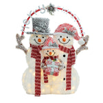 brighten-your-holiday-with-delightful-snowman-family-decoration