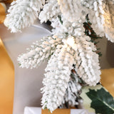 Artificial Tree Christmas with Lights & Stand,set of 3