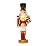 Christmas Nutcracker Red Soldier with Presents & Lights,3ft