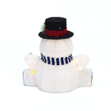 Christmas Outdoor Snowman Decoration with Lights, 1.25ft
