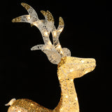 Christmas Lighted LED Deer Family Holiday Yard Decoration - Set of 3