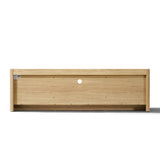 Mid-Century Modern Wood TV Console Tables,Oak 62.5''