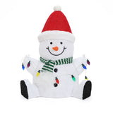 Christmas Snowman Decoration Outdoor with Lights, 2.3ft
