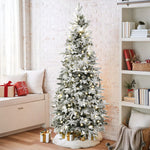 snow-flocked-pop-up-artificial-christmas-tree-with-120-warm-led-lights