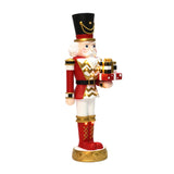 Christmas Nutcracker Soldier Decor Red with Lights, 2ft