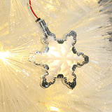 Pre-Lit White Fiber Optic Christmas Tree,5Ft