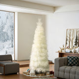 Holiday Natural Ivory Pampas Grass Trees,6Ft