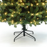Pre-Lit Artificial Fir Christmas Tree with Stand, 6.5ft