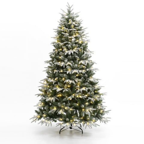 pre-lit-artificial-christmas-tree-with-500-warm-white-led-lights