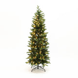 Green Cone Christmas Tree with Twinkle Modes & Lights, 6FT