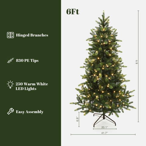 6ft-pre-lit-green-full-fir-artificial-christmas-tree-is-a-best-choose-in-holiday-decor