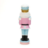 Christmas Pink Nutcracker Soldier Decor with Cake Lights, 4ft