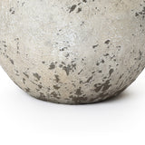 Distressed Large Round Plant Pot with Drainage, 15.75'' Dia