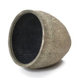 Large Round Planter Pot, Rustic Flower Pot with Drainage Hole 16.5'' Dia