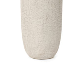 Round Tapered Planter Travertine Stone Finish,22.83''