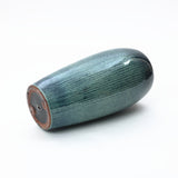 Ceramic Tall Planter, Large Plant Pots with Drainage Hole, Blue 23'' H
