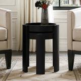 Black Nesting Side Tables Set of 2