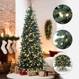Pre-Lit Bubble Ball Artificial Christmas Trees, 7.5ft
