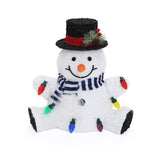 Christmas Outdoor Snowman Decoration with Lights, 1.25ft
