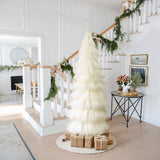 Holiday Natural Ivory Pampas Grass Trees,6ft