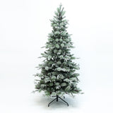 Pre-Lit Branches Artificial Pine Christmas Tree, 6.5ft