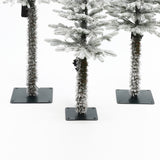 Artificial Tree Christmas with Lights & Stand,set of 3