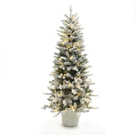 a-fantastic-gift-idea-with-5ft-pre-lit-flocked-artificial-small-christmas-tree