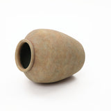 Rustic Golden Brown Round Terracotta Vase,10.2''