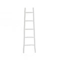 White wood blanket ladder