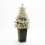 create-a-christmas-scene-with-the-flocked-artificial-christmas-tree