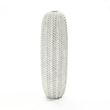 Modern geometric pattern Resin Vase tall Vase, 25" h